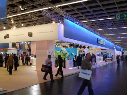 Photokina 2008 Samsung ki�ll�t�hely