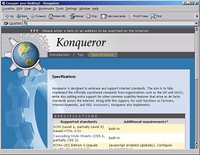 KDE2 Konqueror