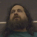 Richard Stallman a NYU-n tartott előadás közben