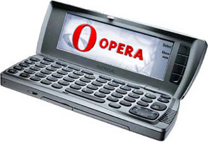 Opera a Nokia Communicator 9210i készüléken