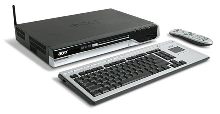 Acer Idea MediaCenter Intel Core Duo processzorral