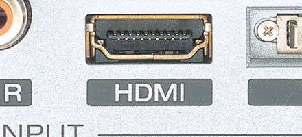 HDMI csatlakozó