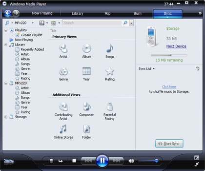 Windows Media Player 11