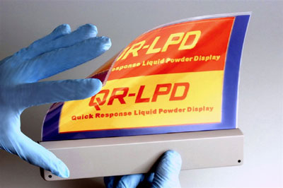 QR-LPD (Quick Response Liquid Powder Display)