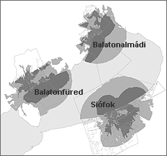 Már a Balaton mellett is