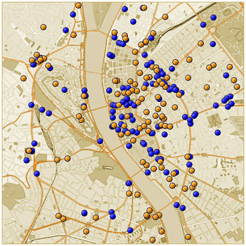 Hotspotok Budapest Belvárosában
