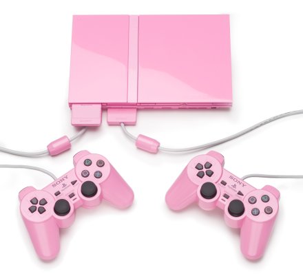 Rózsaszín PS2