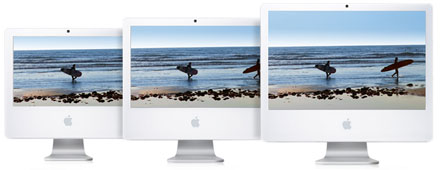 Apple iMac-ek Core 2 Duo processzorral