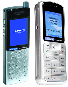 Linksys WIP330 és WIP300 WiFi-s IP-telefonok
