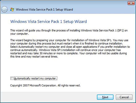 Windows Vista SP1