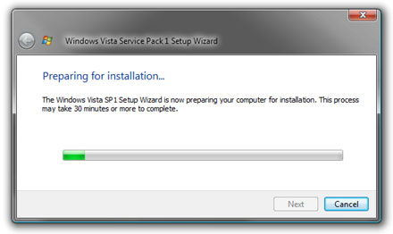 Windows Vista SP1 beta