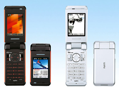 SAnyo W33SA mobiltelefon