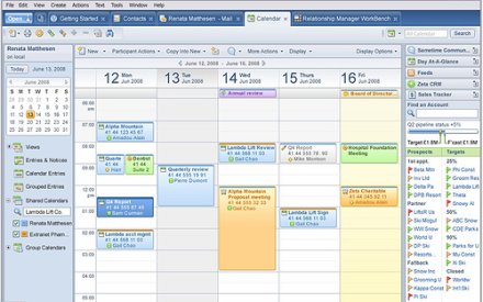 Lotus Notes 8 Calendar