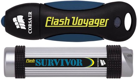 32 gigabájtos Corsair Voyager és Survivor