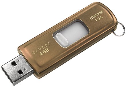 SanDisk Cruzer Titanium Plus