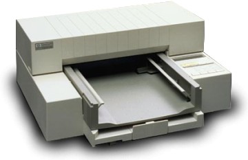 Az első HP DeskJet nyomtató