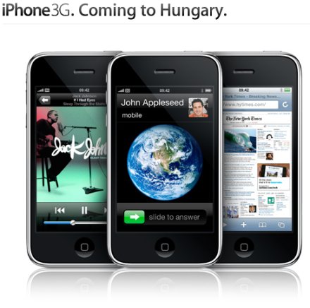 Magyarországra jön az iPhone