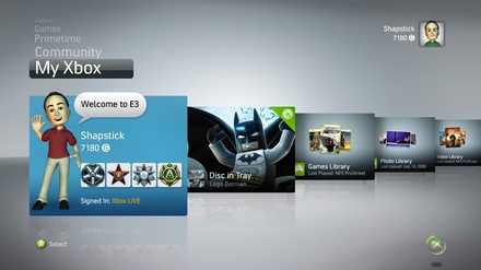 Xbox 360 Dashboard