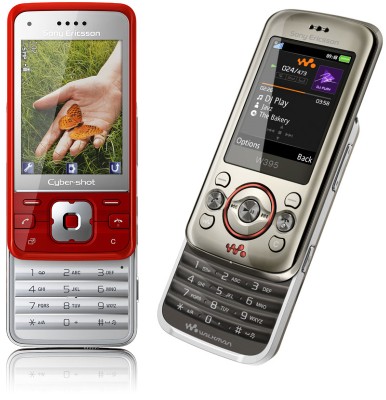 Sony Ericsson C903 és W395