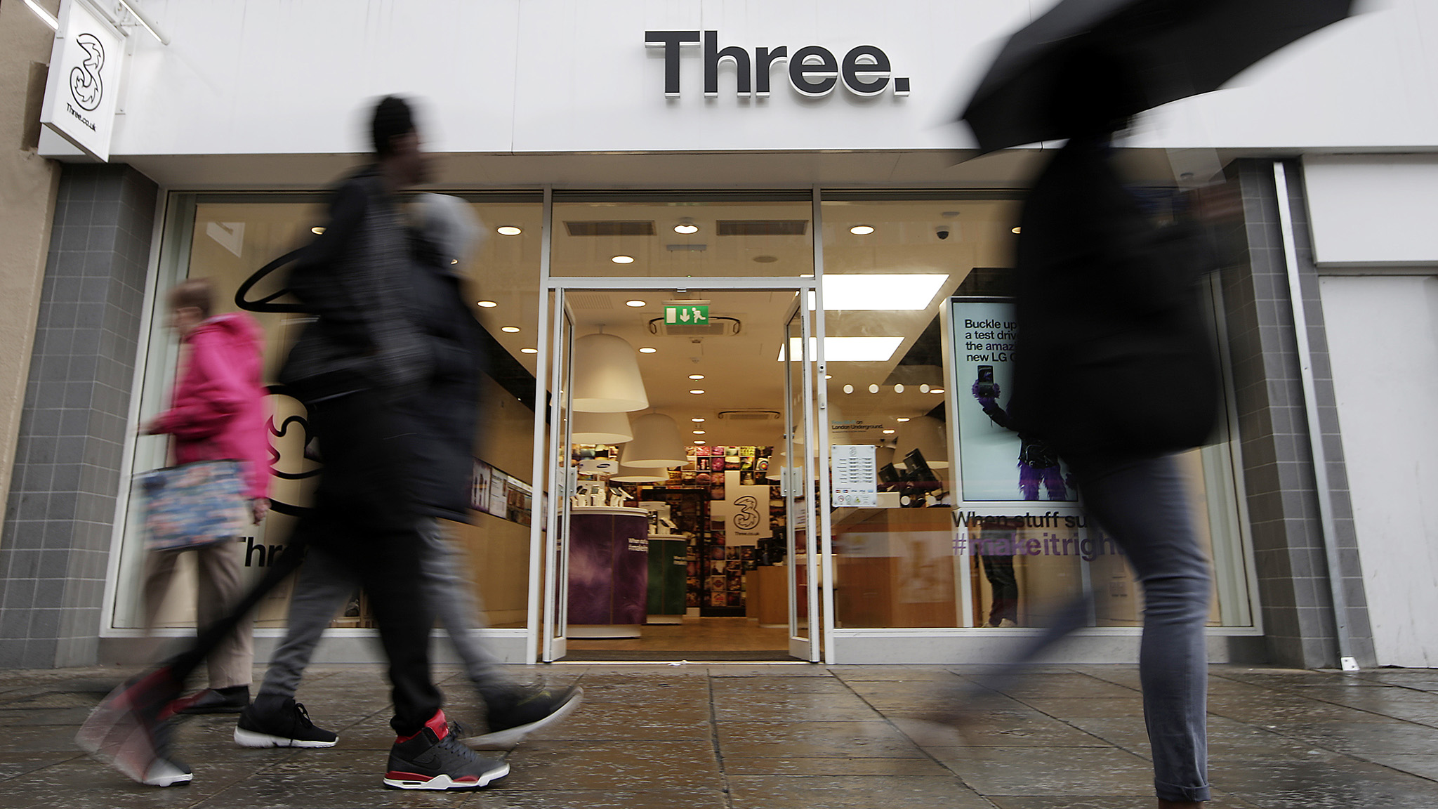three