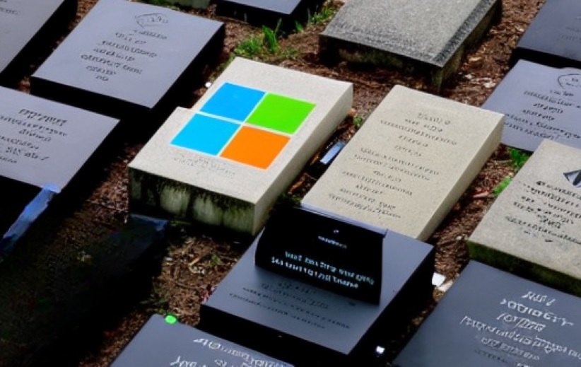 Új internetes temető mutatja a Microsoft halott termékeit