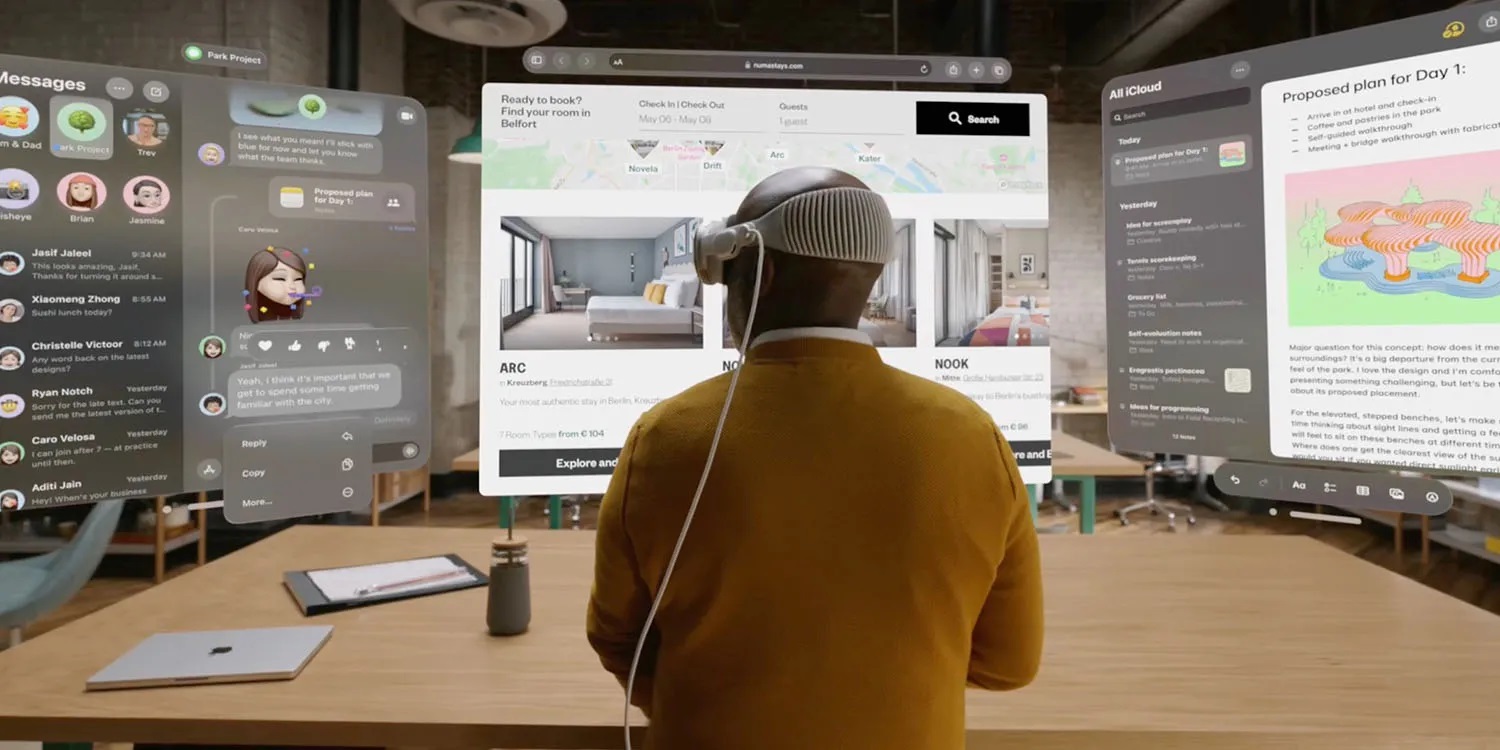 Nem kap Netflix, Youtube és Spotify appot az Apple Vision Pro