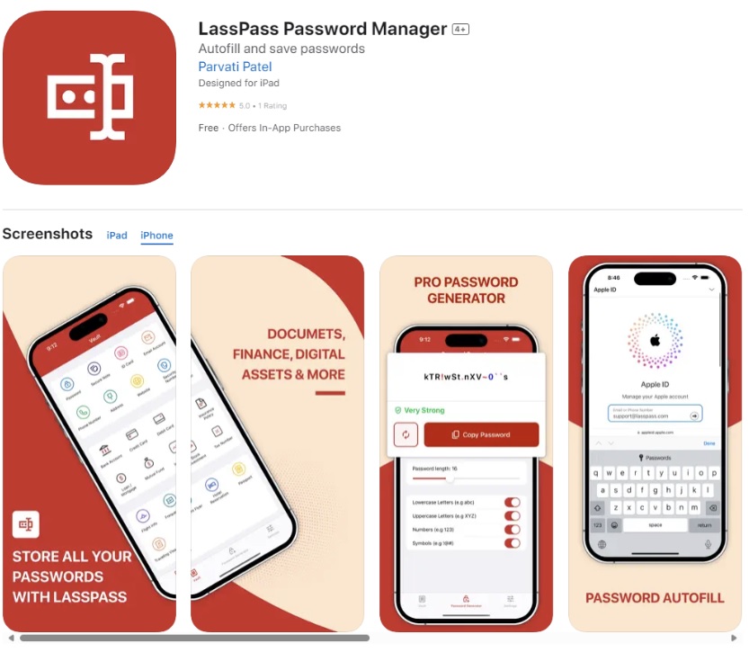 lasspassscreenshot