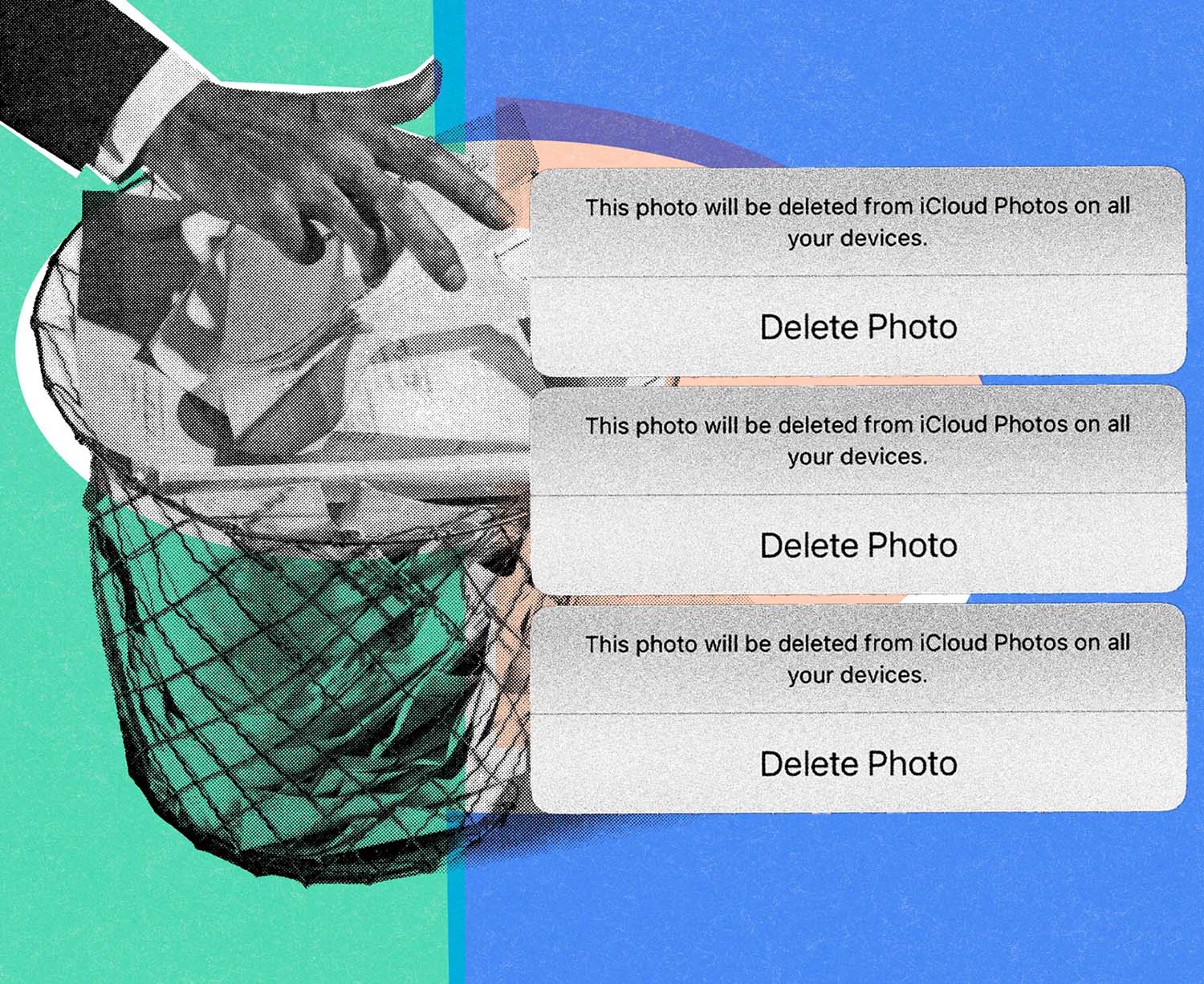 That's why long deleted photos can appear on iPhones