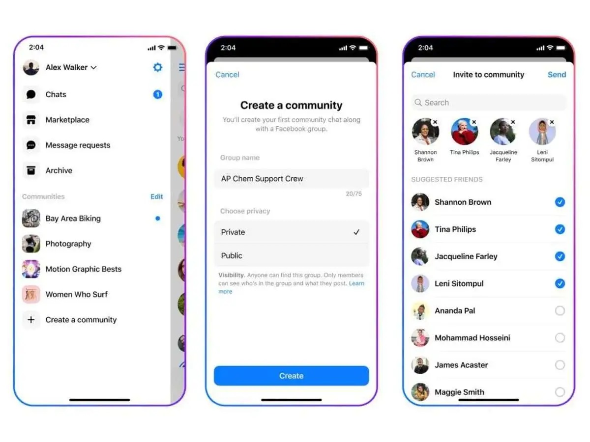 Akár ötezren chatelhetnek egyszerre a Messenger új közösségi funkciójával