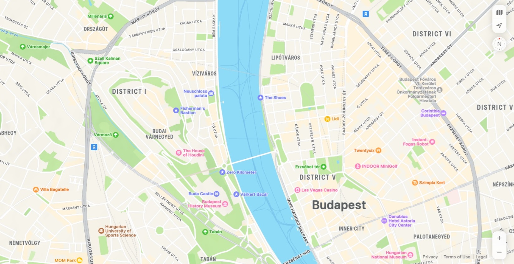 Már böngészőből is használható az Apple térképe