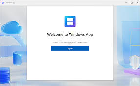 Itt a Windows App, ami Windowst futtat ablakból
